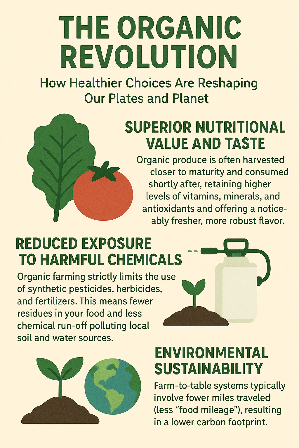 Why Organic Food Matters for Your Health and the&nbsp;Planet